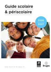 Couverture de la plaquette Guide scolaire 2026-2027