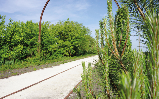 La ligne verte aménagée.